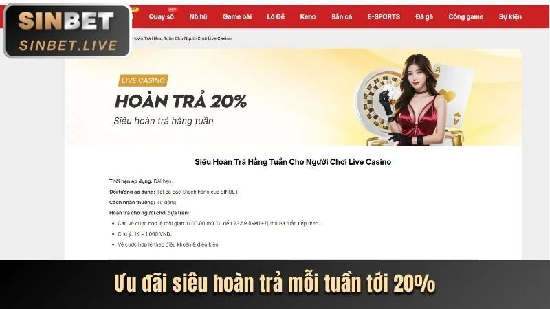 Hoàn trả hàng ngày LV88